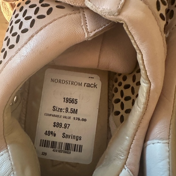 Marc Fisher Walden Anthropologie Eyelet Oxford Espadrille Sneaker Size 9.5 - Picture 6 of 7